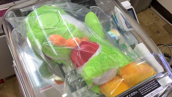 taito　ゲーセン　クレーンゲーム　景品　圧縮　便利　旅行