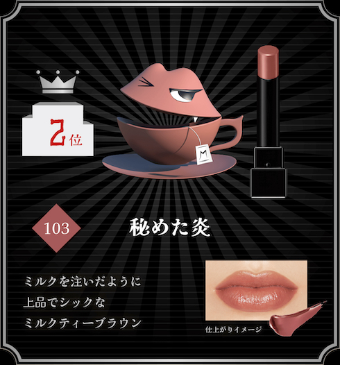 MYリップモンスター「103 秘めた炎」