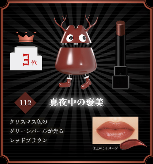 MYリップモンスター「112 真夜中の褒美」