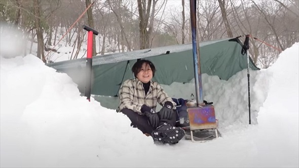 徒歩ソロキャンプ