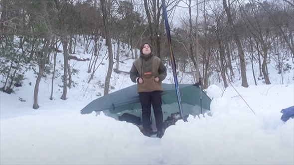 徒歩ソロキャンプ