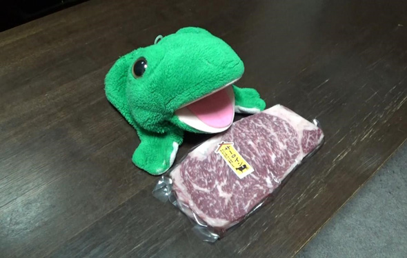 パペットマペット うしくん 無口 サーロイン 加工 ブラックジョーク