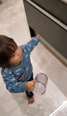 難聴ママと息子のやりとり