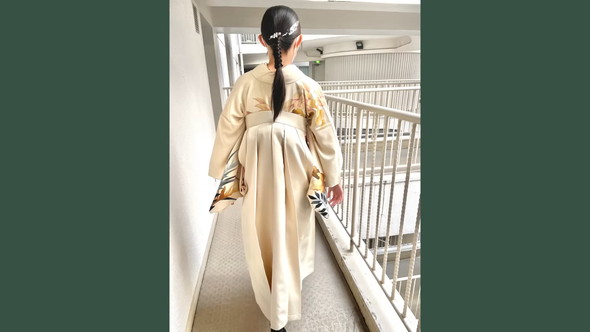 きものスタイリストによる卒業式のはかまコーデ