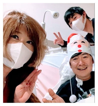 入院中の笠井信輔