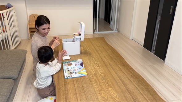 「なかよしだいかぞく」“12人家族のママ”のモーニングルーティーン