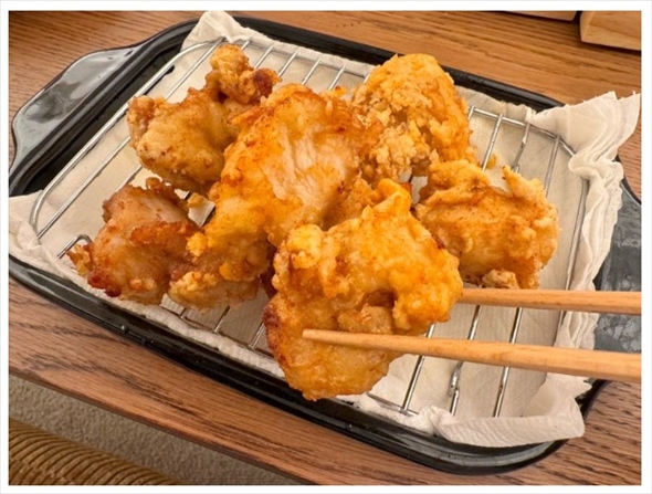 辻希美が作った鶏の唐揚げ