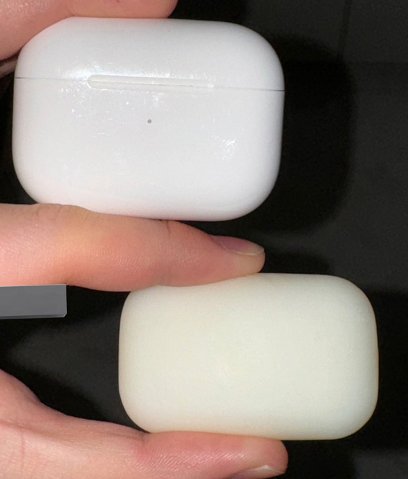 暗くて AirPods 間違え 石鹸 見間違え 大きさ 形 似てる