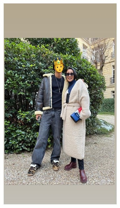 中村江里子と息子