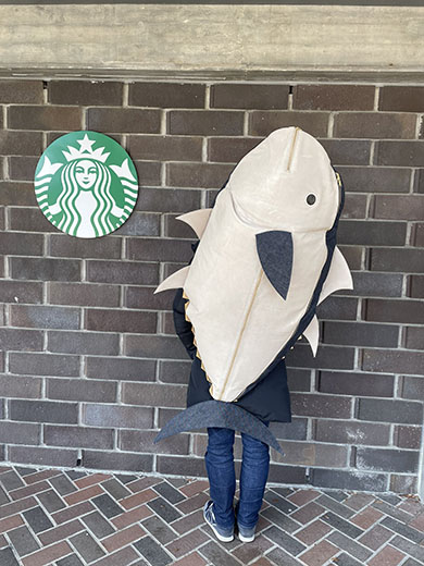 マグロのリュック