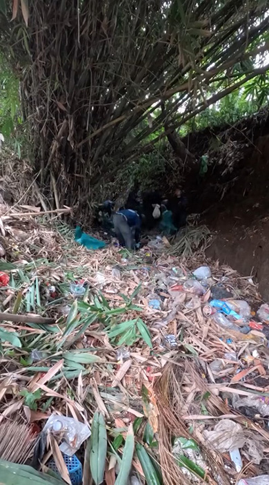 掃除 川 クリーニング