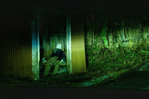 廃墟　ホラー　写真