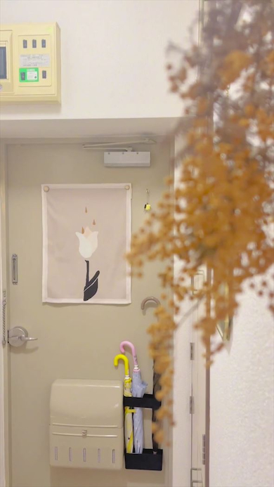 いい感じの玄関に