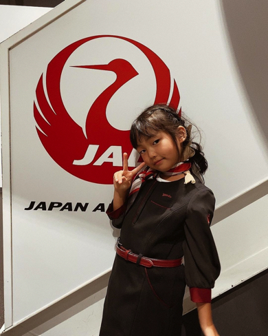 職業体験をする長女