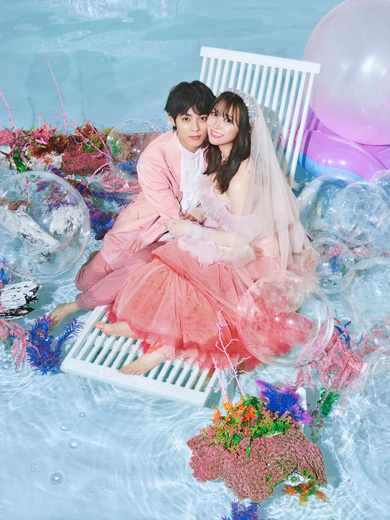 白間美瑠と永田崇人