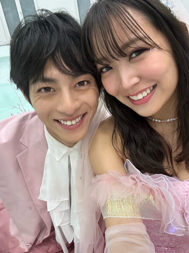 白間美瑠と永田崇人