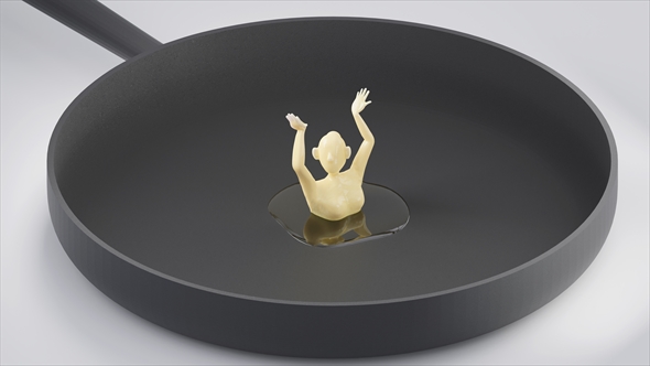 バター　アイデア　シンクロナイズド