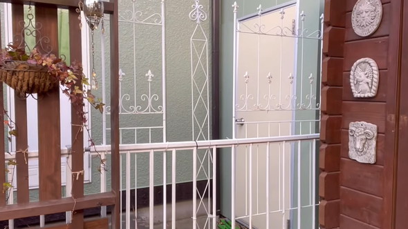 庭の生活感を目隠しするDIY