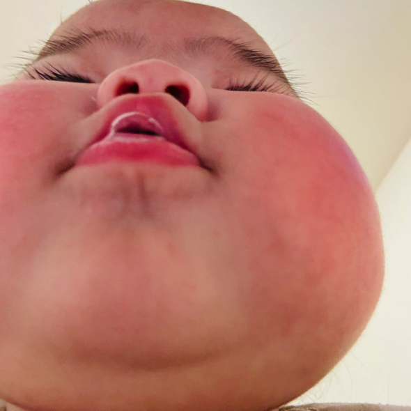 ぷくぷくほっぺ