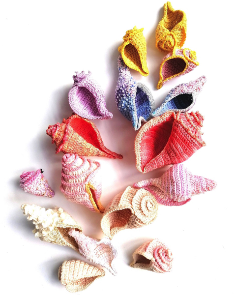 シズル感たっぷりの編みぐるみ