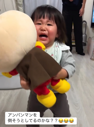 アンパンマンを倒そうとしたのかな？