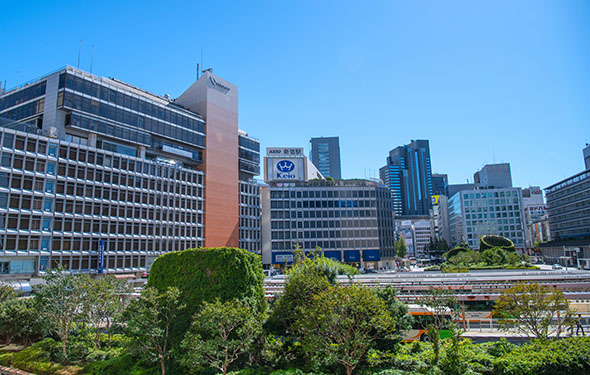 小田急百貨店があった頃の新宿西口