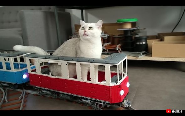 ネコ 列車 レゴ