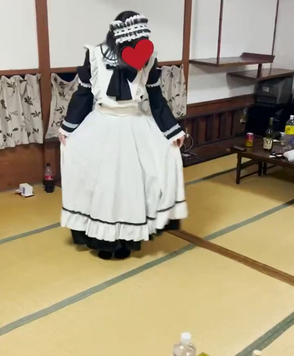 全円 スカート ふわっと 自作 かわいい ふんわり 回転 回る 座って 広げる