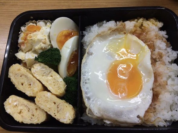 オカン 豪快 お弁当