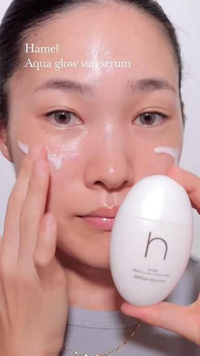 15分手抜きメイク・メイク前