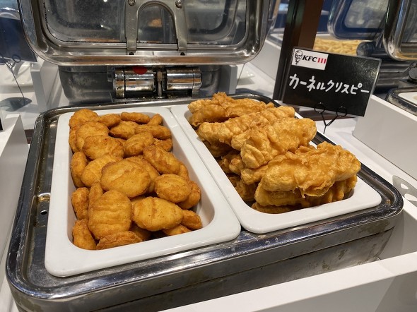 カーネルクリスピーも食べ放題