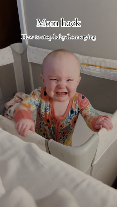 ぐずる赤ちゃん