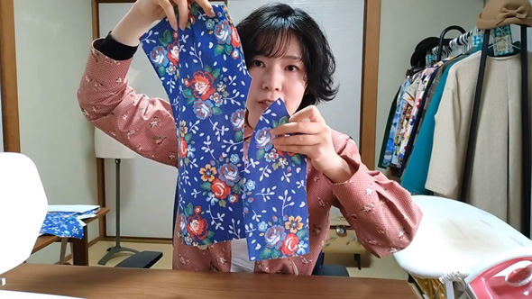 昭和38年のセットアップをミシンで作ってみた