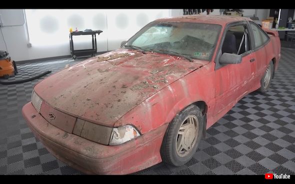 クルマ 洗車 シボレー