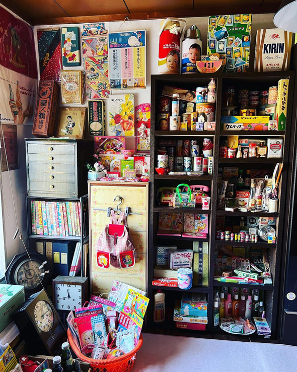 昭和レトロ 趣味部屋 コレクション 好きなもの 部屋作り 収集