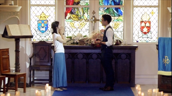 「新婚さんいらっしゃい！」に出演した初恋同士の同級生カップル