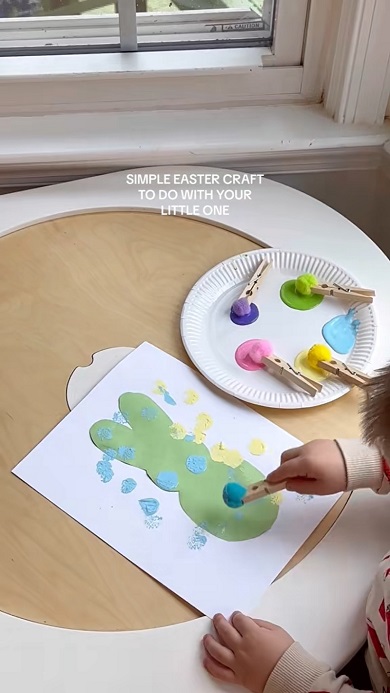 小さな子どもとできるイースターの飾りの作り方