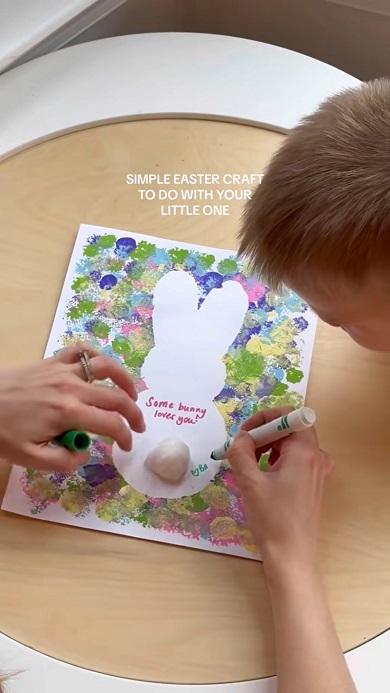 小さな子どもとできるイースターの飾りの作り方