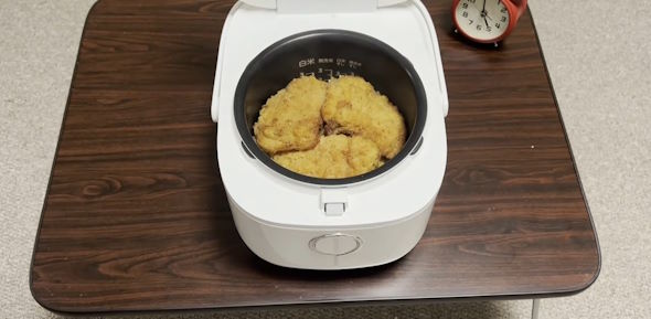 ファミチキ炊き込みご飯