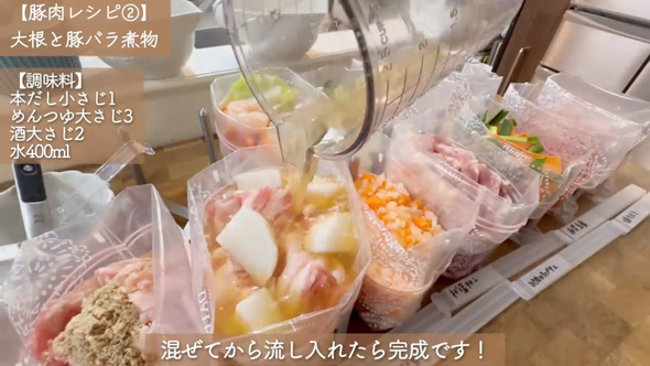 時短 料理 冬 下味冷凍 レシピ 作りおき 1週間 献立