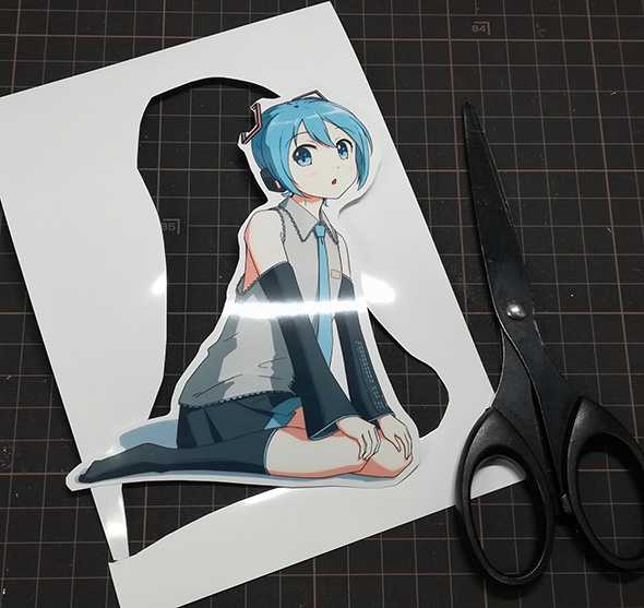 LAN 初音ミク 改造