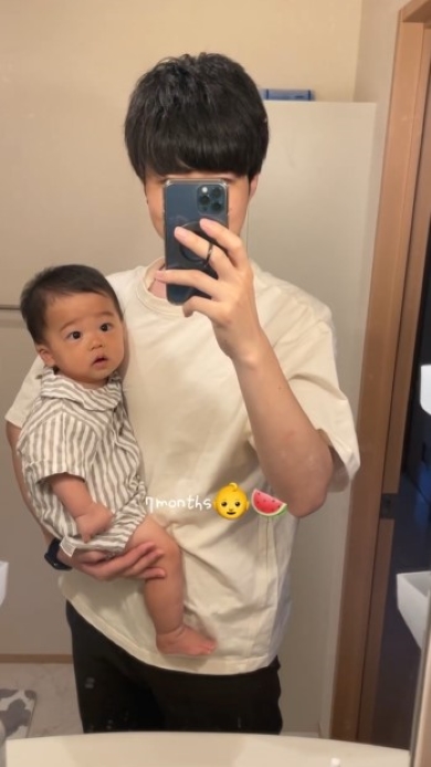 生後7カ月の赤ちゃん