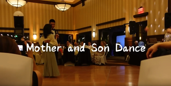 新郎バージョンのダンスも