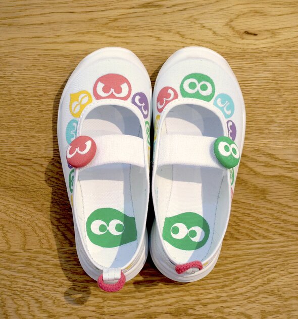 イラストがかわいい上履き04
