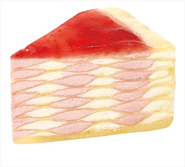 春苺のダブルミルクレープ