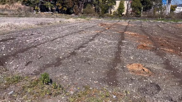 鶏ふんのまき方