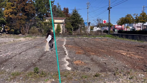 苦土石灰のまき方