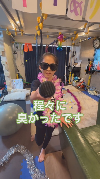 10歳娘によるリビング装飾をした感謝ドッキリの様子