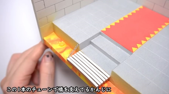 クッパが住んでそうな部屋