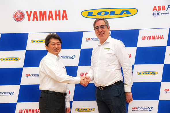 ヤマハ発動機とLolaが技術提携